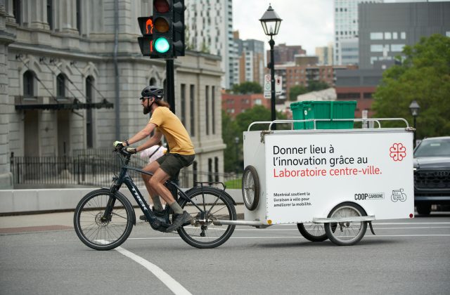 CycloHub : un micro-hub pour réduire les impacts des chantiers au centre-ville grâce à la mutualisation et au vélo-cargo
